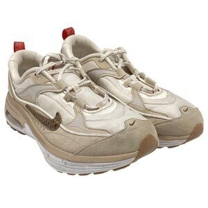 Nike Sneakers Womens 9 Ivory Brown Air Max Bliss SE Running Walking Shoes